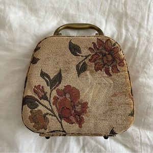 Antiqued Tapestry Handbag